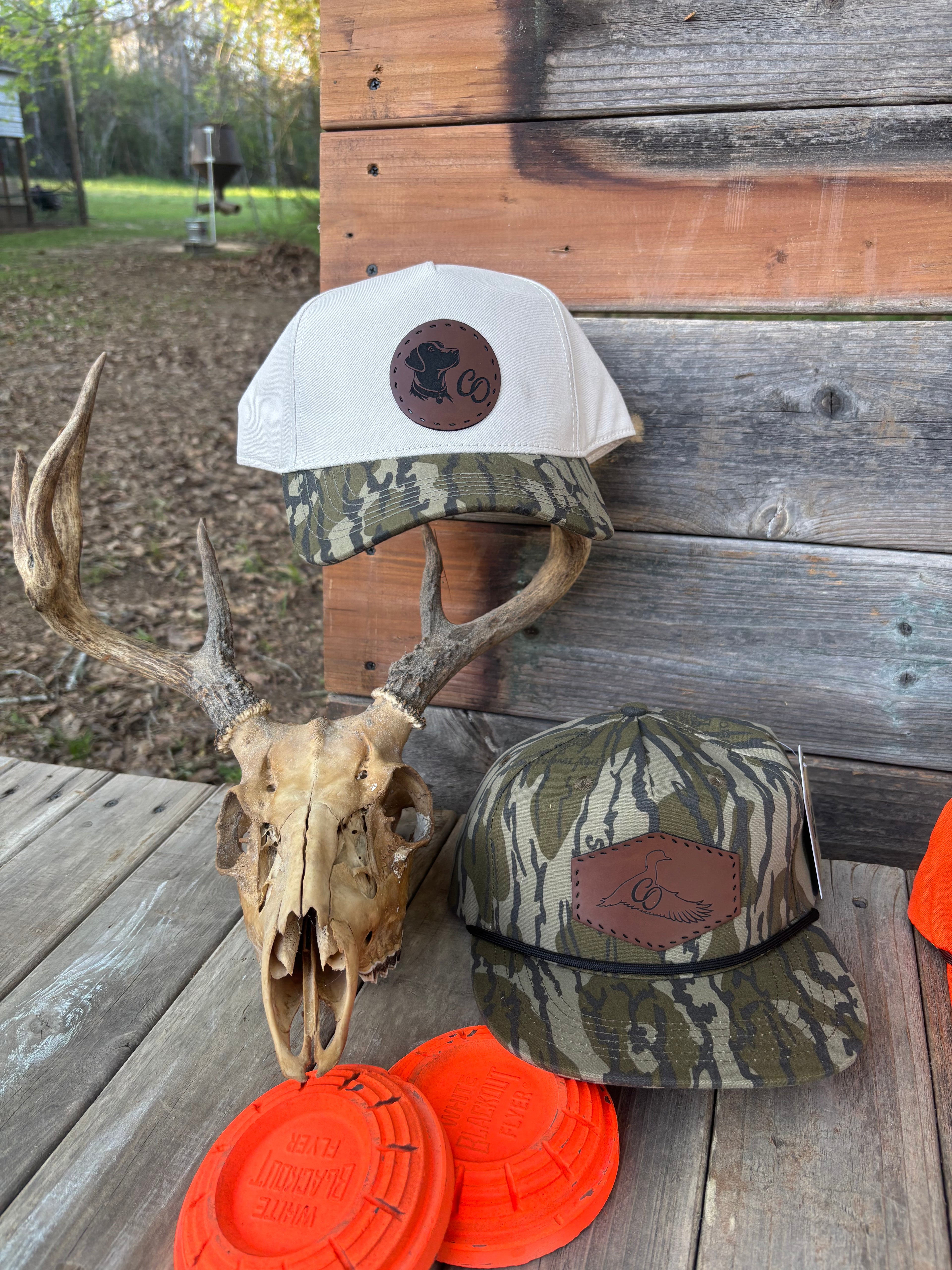 Leather Patch hats