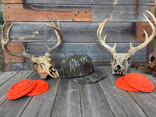 Bottomland Camo Patch Hat (dog)