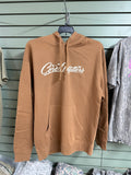 Leather Brown “Core Outfitters” Signature Hoodie