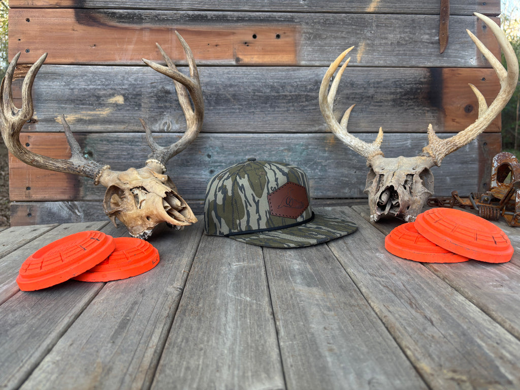 Bottomland Camo Patch Hat (logo)