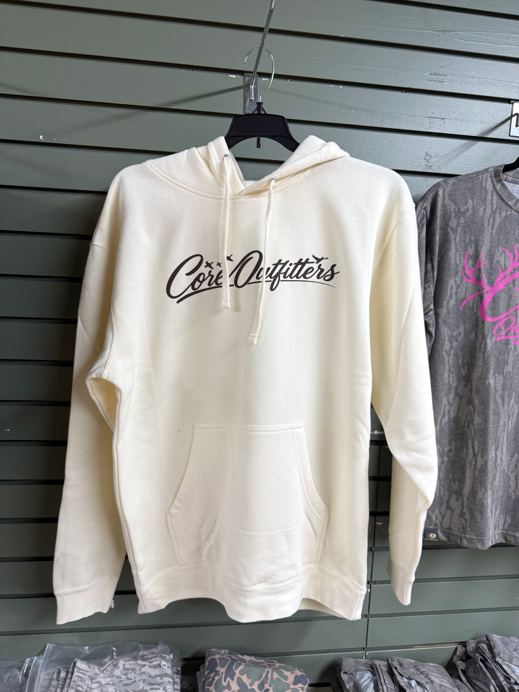 Ivory “Core Outfitters” Signature Hoodie