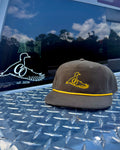 Green and Gold Logo Rope Hat