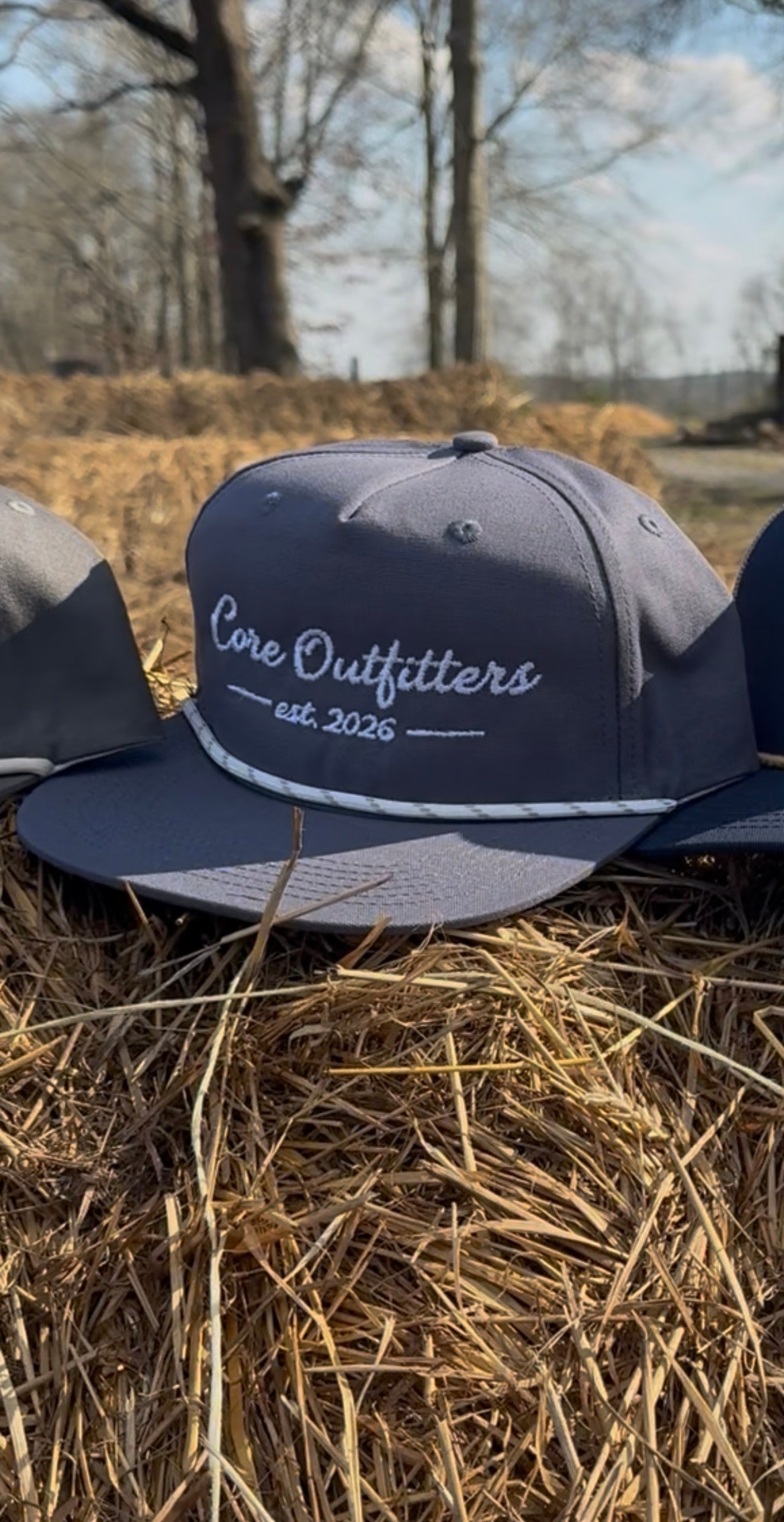 Navy Classic Rope Hat