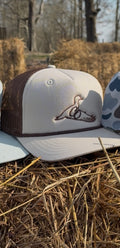 Chocolate/Beige Logo Rope+Trucker Hat